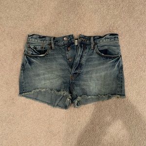 Free People Jean shorts